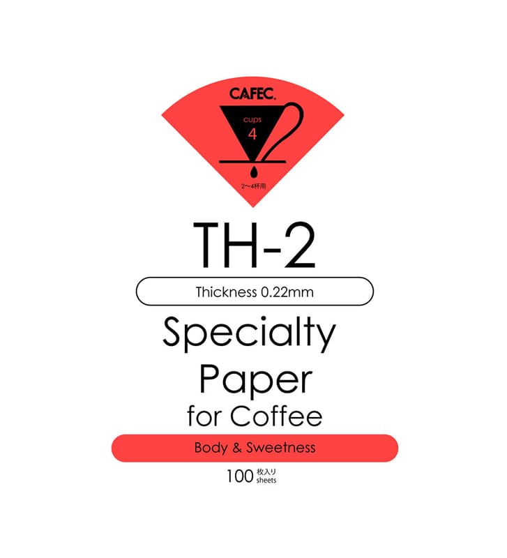 CAFEC SPECIALTY FİLTRE KAĞIDI (100) TH-2