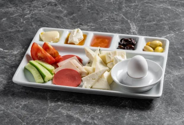 Türk Kahvaltı Tabağı (Tek Kişilik)