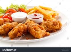 Fried chicken wings
