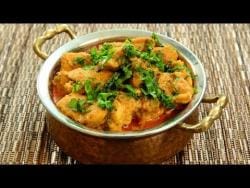 Chicken Zafrani with Apple & Almonds