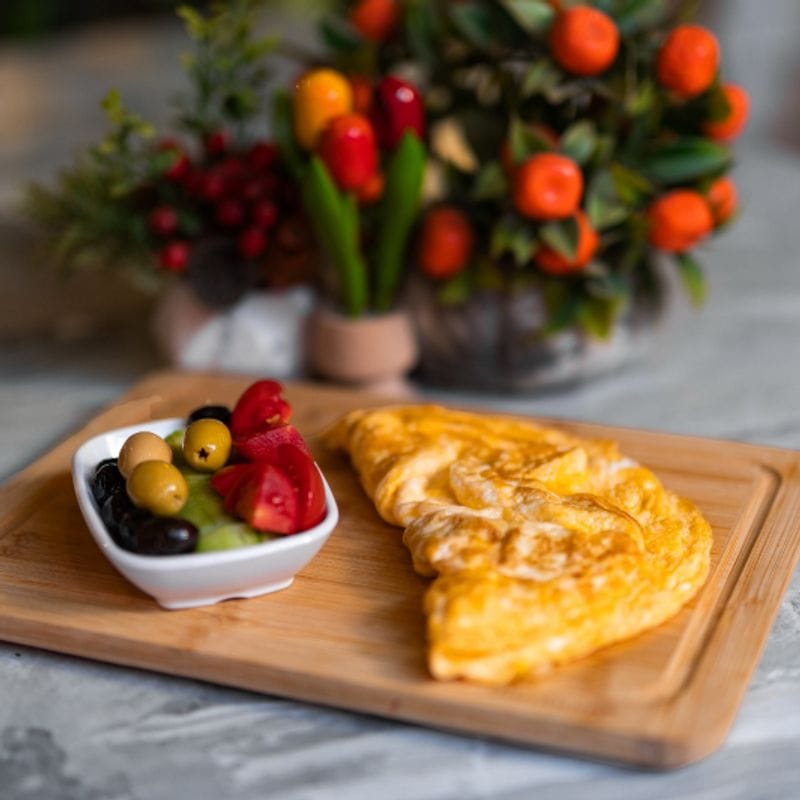 Kavurmalı Omlet