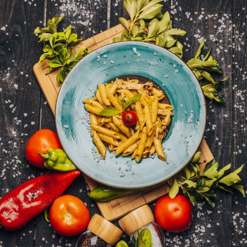 Pesto Tavuk Penne