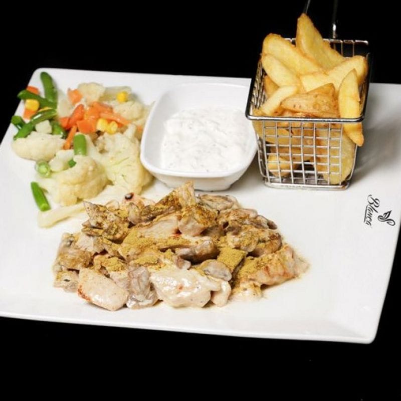 Fesleğen Soslu Tavuk