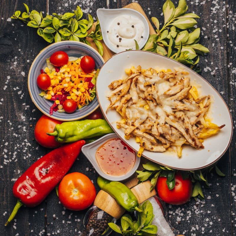Tavuk Kapsalon