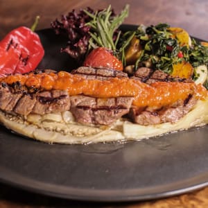PATLICAN KEBAP ÜZERİNDE LOKUM IZGARA