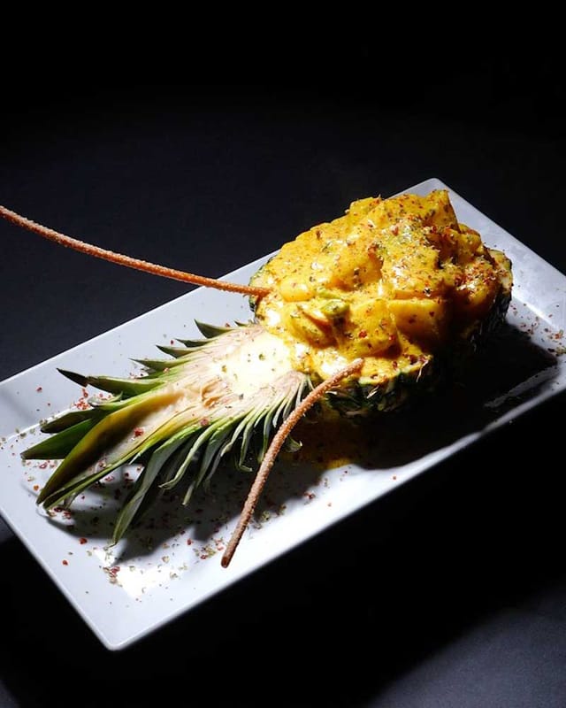 Ananas Yatağında Karides
