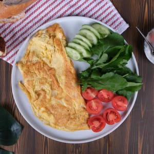 Kaşarlı Omlet