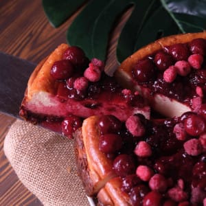 Frambuazlı Cheesecake